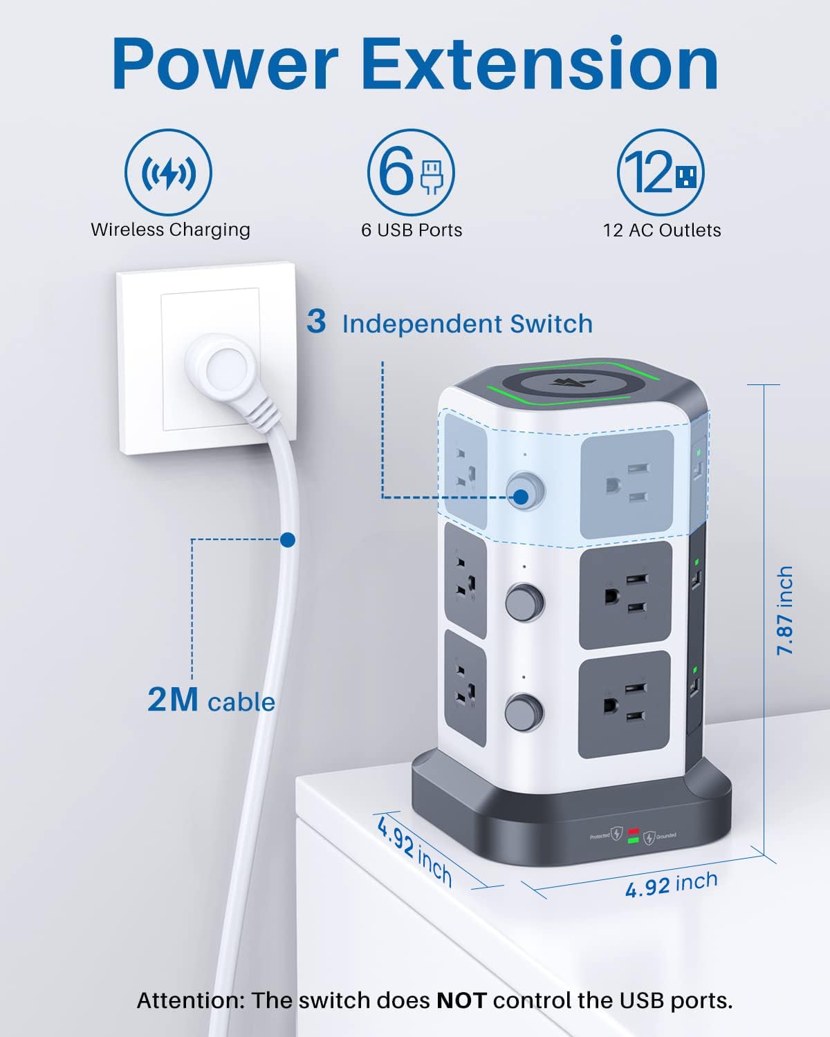 KOOSLA close-up of 15W wireless pad for fast cable-free phone charging benefit