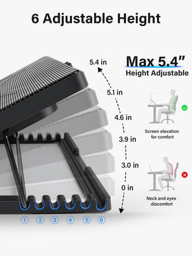 Kootek close-up of fan grill highlighting powerful airflow and cooling