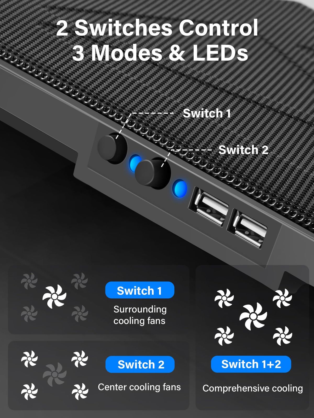 Kootek front stopper detail preventing laptop slip for secure use