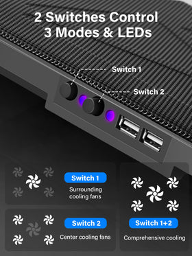 Kootek side profile showing adjustable heights for ergonomic viewing