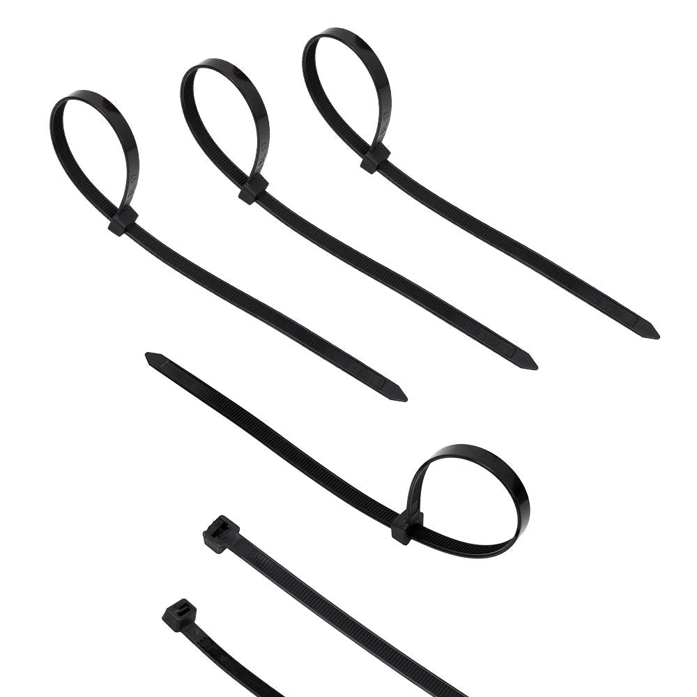 KOOWIN 16 inch cable ties in a 100-pack for versatile organization.
