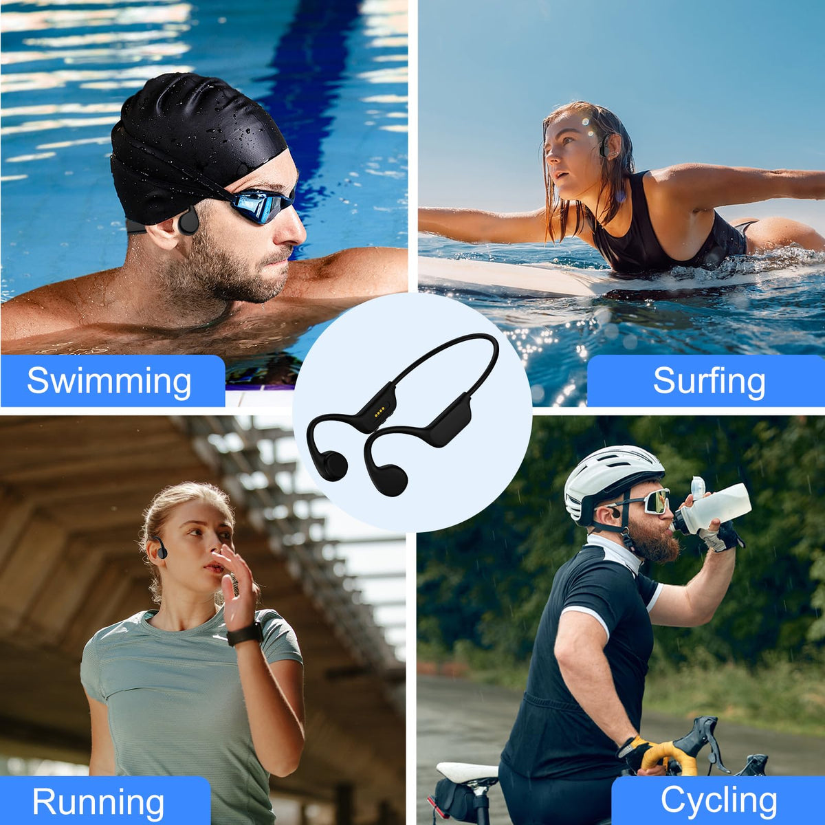 KOPIDOE poolside lifestyle with towel and goggles showing swim-ready convenience