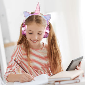 KORABA Unicorn-led headphones deliver clear hi-fi audio for daily adventures.