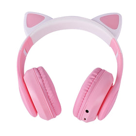 KORABA pink over-ear cushions ensure comfortable long wear.