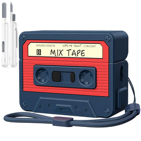 KOREDA AirPods Pro 2 cassette-front case protects with retro style.