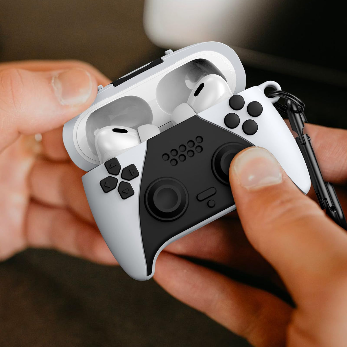 KOREDA silicone case provides 360° protection and easy charging access