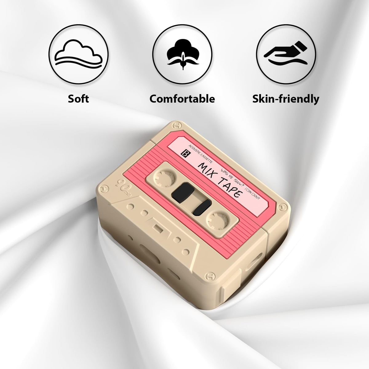 KOREDA back opening design for effortless wireless charging access