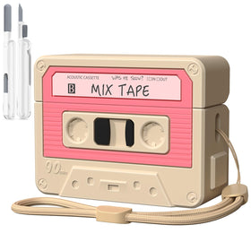 KOREDA AirPods Pro 3 cassette-front view with nostalgic style and protection