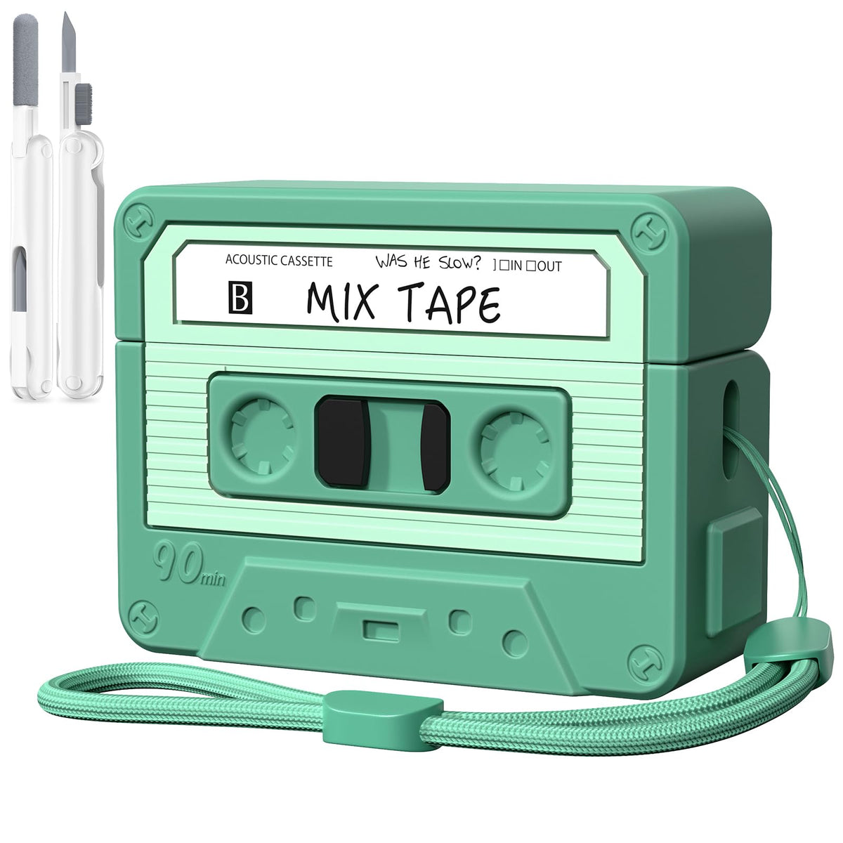 KOREDA AirPods Pro 3 cassette case front view with scratch protection
