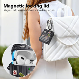 Supports wired and wireless charging with precise openings
