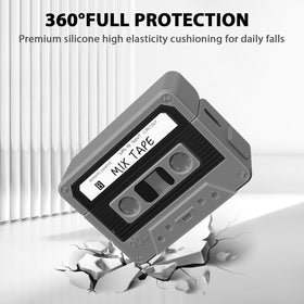 KOREDA AirPods Pro 3 case side detail, precise cutouts for easy charging