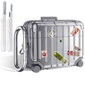 KOREDA AirPods Pro 3 case with suitcase design for stylish protection