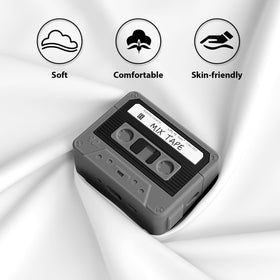 KOREDA cassette tape design case, durable silicone cover for daily use