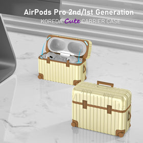 KOREDA AirPods Pro case with DIY stickers for personalized style.