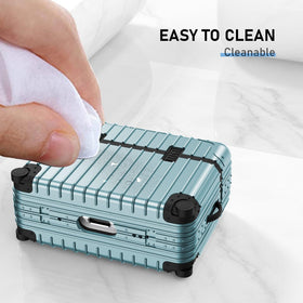 KOREDA AirPods Pro suitcase case durable TPU PC protection guards against scratches.