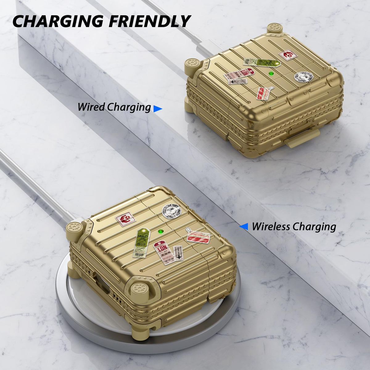 KOREDA AirPods 4 cleaning pen included for easy maintenance