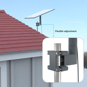 Koroao aluminum clamp bracket demonstrates outdoor durability and longevity