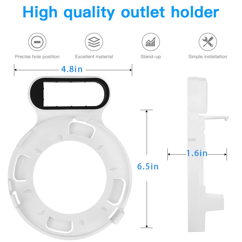 Koroao Deco M5/P7 bracket closeup highlighting sturdy design and fit.