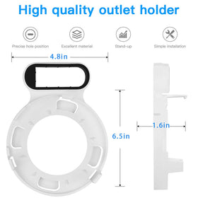 Koroao Deco M5/P7 bracket closeup highlighting sturdy design and fit.