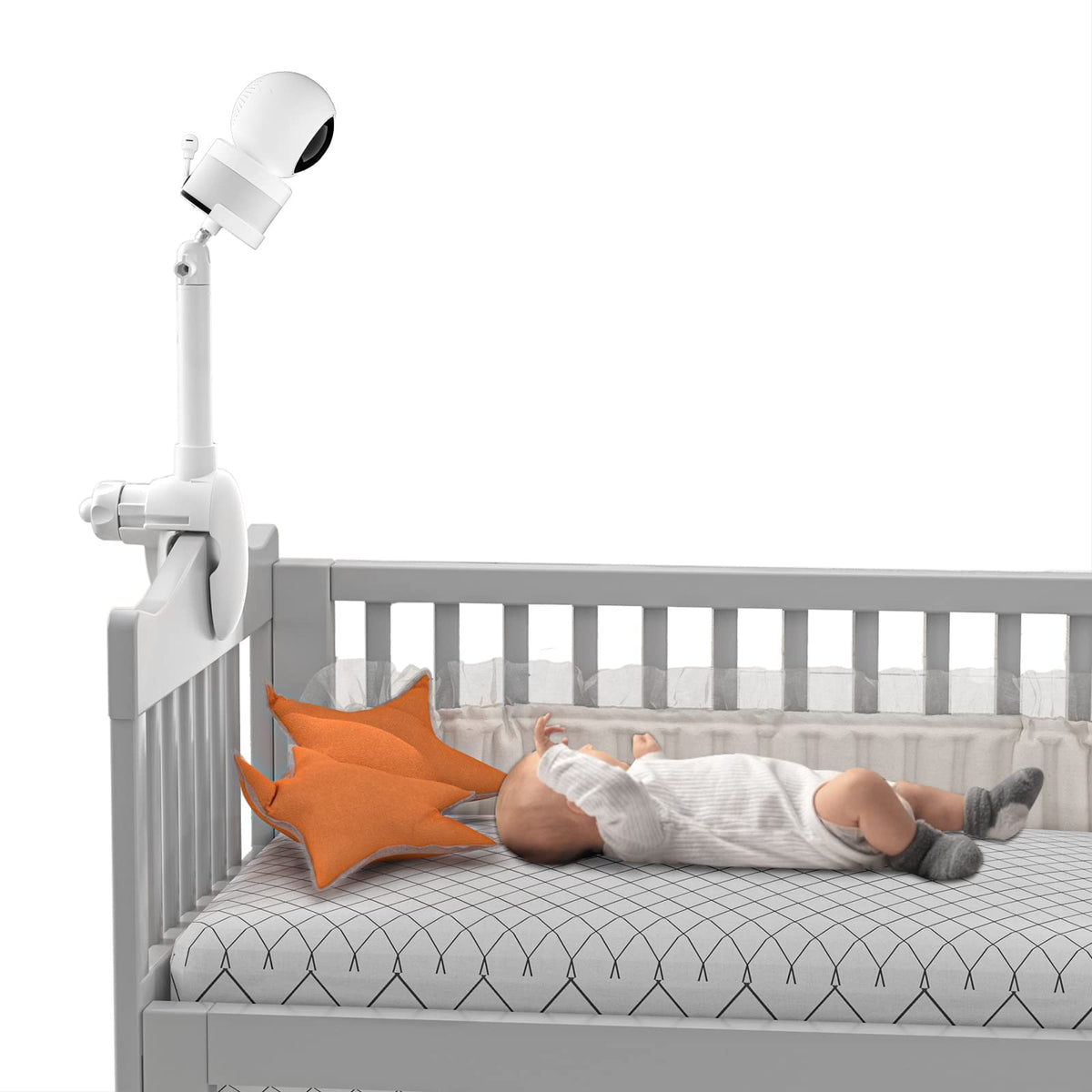 Koroao gooseneck clip-mount offers precise, flexible viewing.