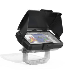 Koroao sun visor shield on Humminbird Helix 5 G3 blocks glare effectively