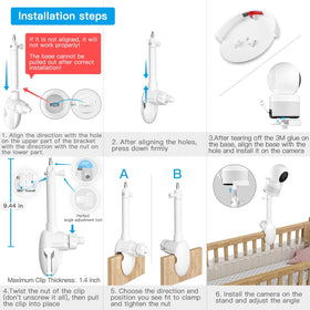 Koroao VTech-compatible-mount fits VM5463 models.