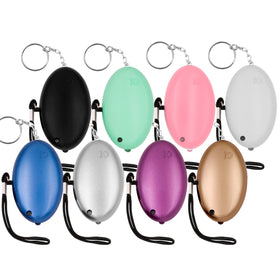 KOSIN Safe Sound Alarm 140dB emphasis showcases powerful alert capability for crowds.