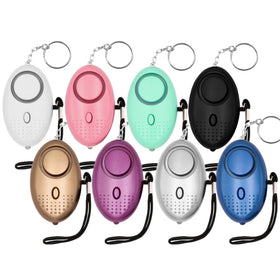 KOSIN Safe Sound Alarm 8-pack packaging highlights portability for everyday carry.