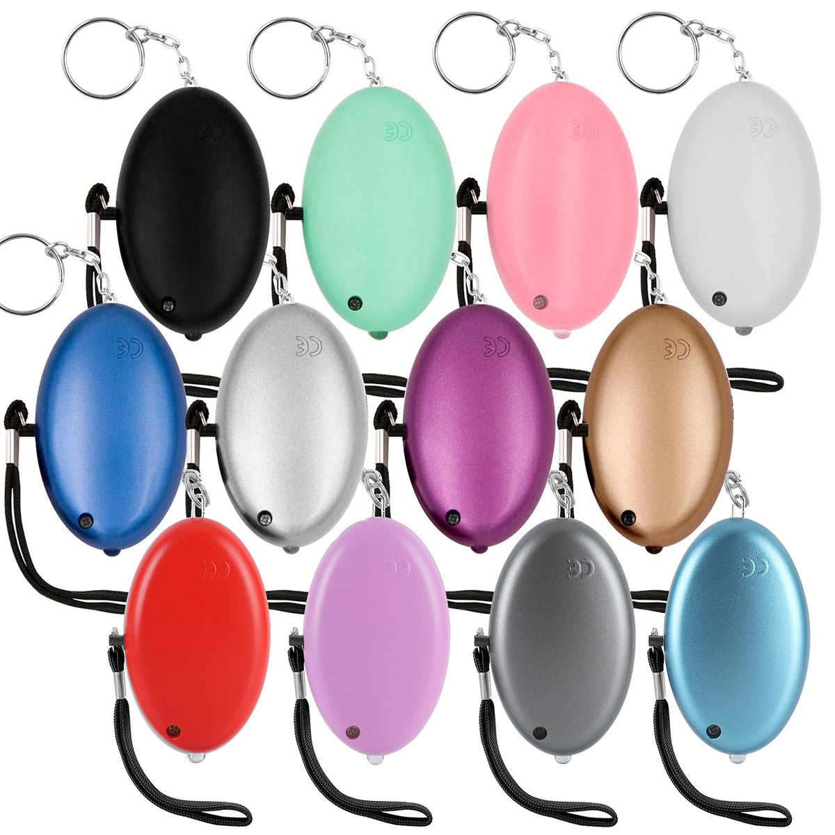 Kosin alarm with LED light provides night visibility and reassurance