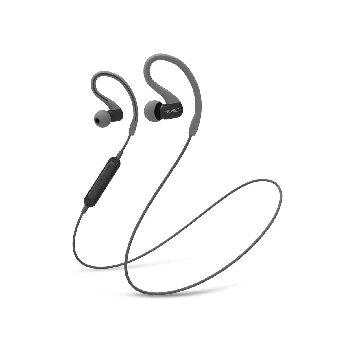 Koss BT232i wireless earclips provide comfortable all-day listening.