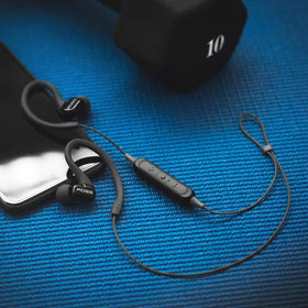 Koss BT232i sweat-resistant design for workouts and runs.