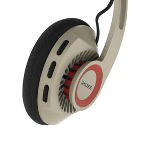 Koss KPH30 headband detail highlighting suspension design for improved comfort