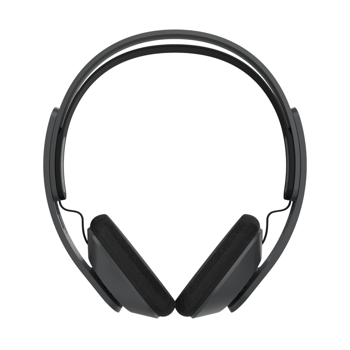 Koss KPH30 Wireless controls close-up with volume and mic
