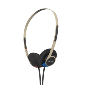 Koss KPH40 front view shows retro look and clear styling benefit