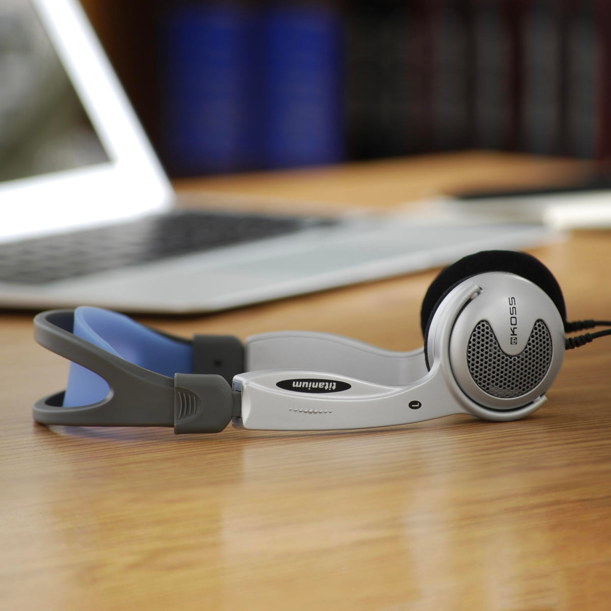 Koss KTXPRO1 3.5mm jack connection for broad device compatibility.