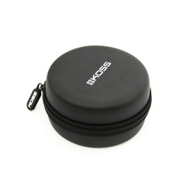 Koss Porta Pro Limited Edition folded-compact demonstrates space-saving portability with included case