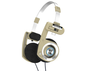 Koss Porta Pro Limited Edition side view highlights portable, foldable construction for easy travel
