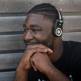 Koss Porta Pro Wireless 2.0 retro black finish with metal accents