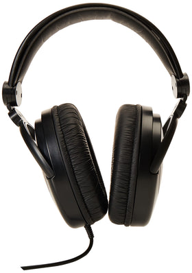 Koss R-80 close-up of leatherette ear cushion providing soft seal and deeper bass