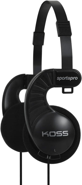 Koss SportaPro on-ear headphones folding design for portable listening