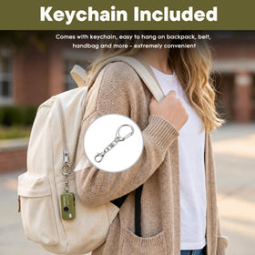 KoveYzao Keychain Digital Camera 16x zoom for capturing distant details.
