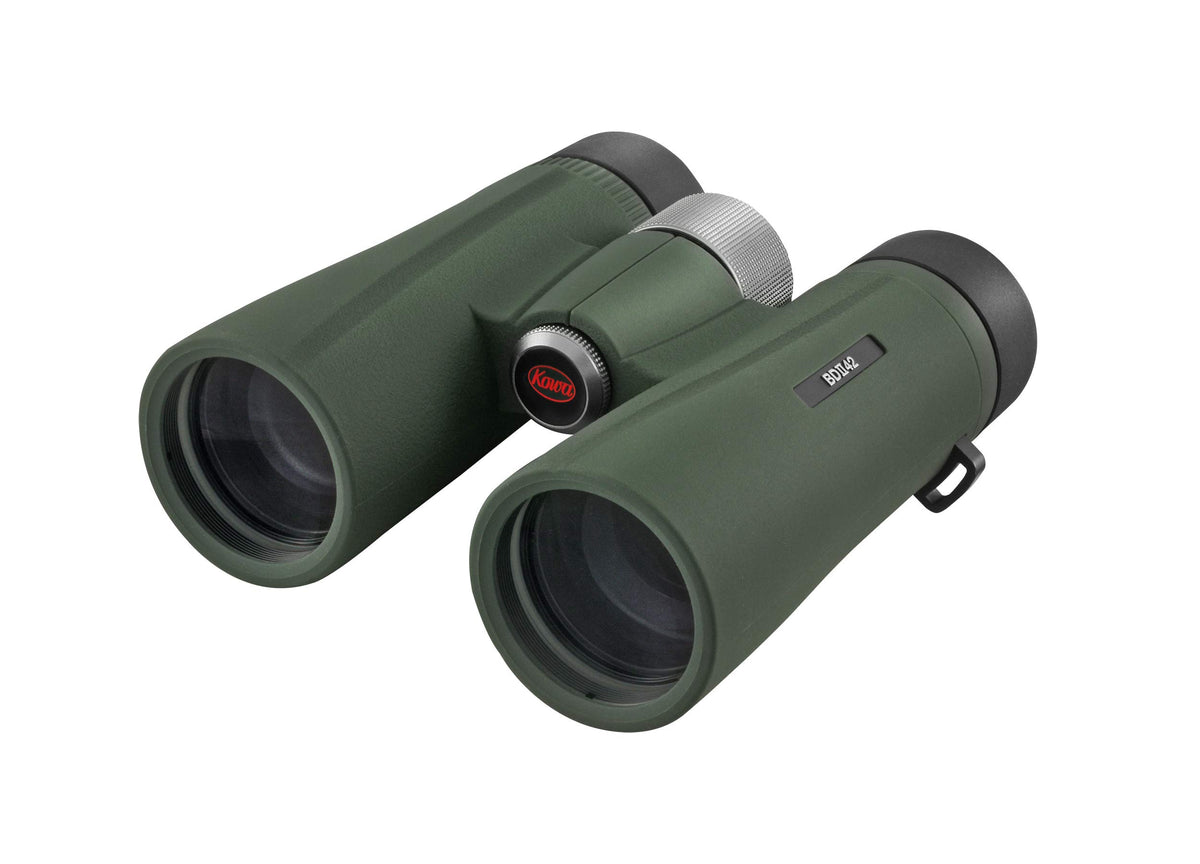 Kowa BD II XD 42mm binoculars are lightweight and compact for easy daily carry.