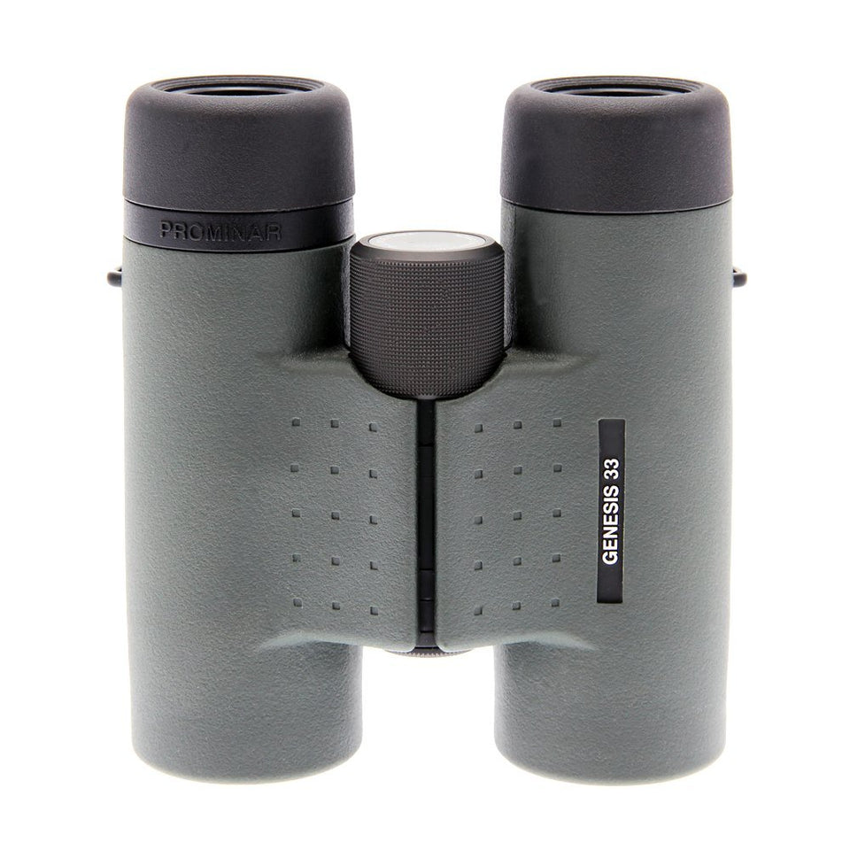Kowa Genesis PROMINAR XD 10x33 binoculars – crisp field detail with minimized color fringing.
