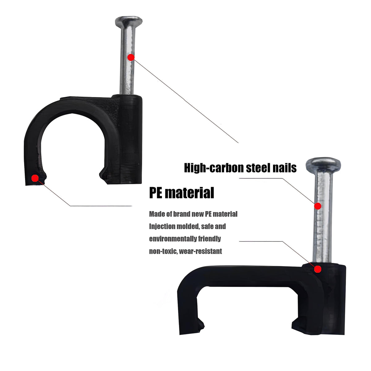 KOXXIAMOQ clip beside a hand and ruler to show actual scale