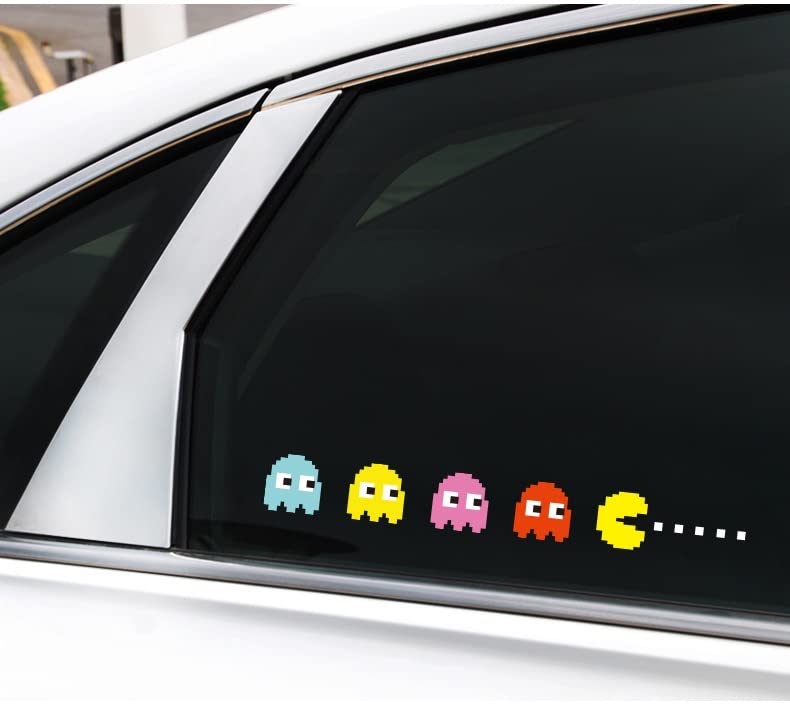 KOZUKI Pac-Man side view showing thin vinyl for smooth application