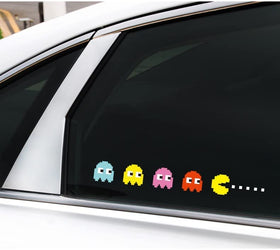 KOZUKI Pac-Man side view showing thin vinyl for smooth application
