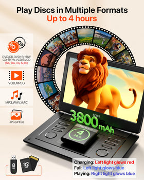 KPKUE HDMI and Type-C connectivity enables external display or gaming.