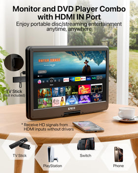 KPKUE region-free playback supports diverse discs for global travelers.