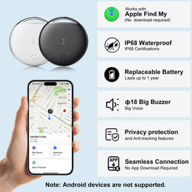 KPMARE Air Tracker luggage tag helps locate bags worldwide via Find My