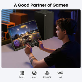 KQC used with console showing gaming setup and immersive visuals benefit